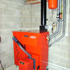 Grant Spira 6-26kW Condensing Wood Pellet Boiler installed in Wiltshire